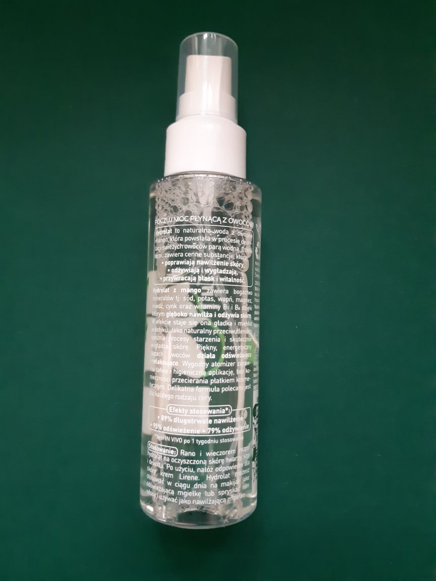 Lirene hydrolat z mango do twarzy, 100 ml