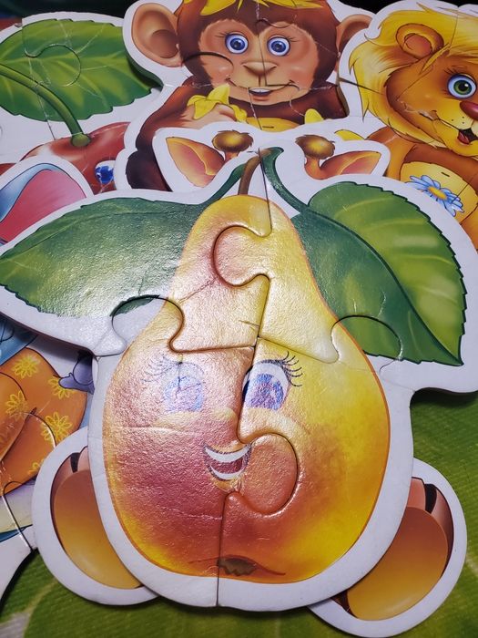 М'які пазли для малишів