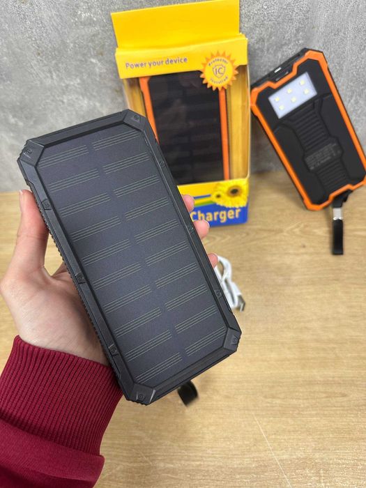 Повербанк на сонячній батареї! POWER BANK на 20.000. Павербанк!