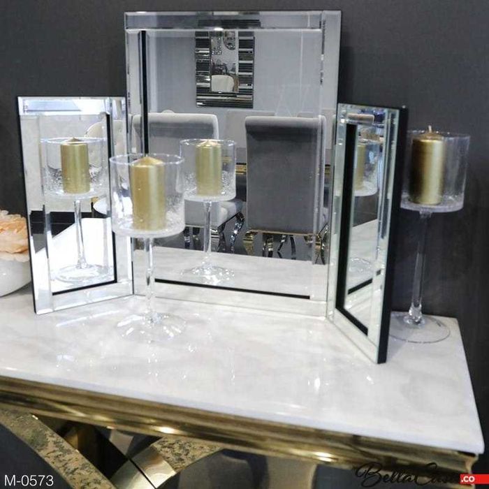 Lustro glamour stojące wiszące klasyczne z kryształkami nowojorskie