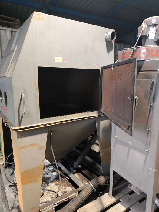 Piaskarka z odciągiem, komora