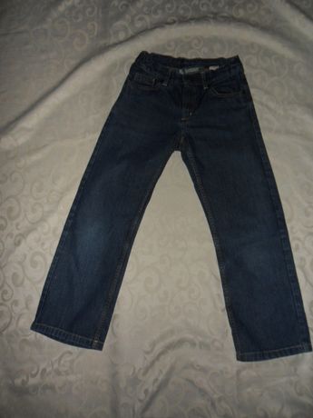 Spodnie jeansy H&M FIT 7 8 lat 128 JAK NOWE