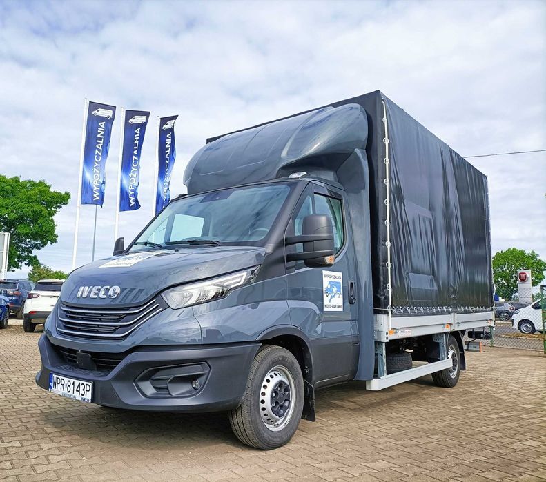 Wynajem busa Plandeka z windą/ Plandeka/Dostawczy Iveco Daily
