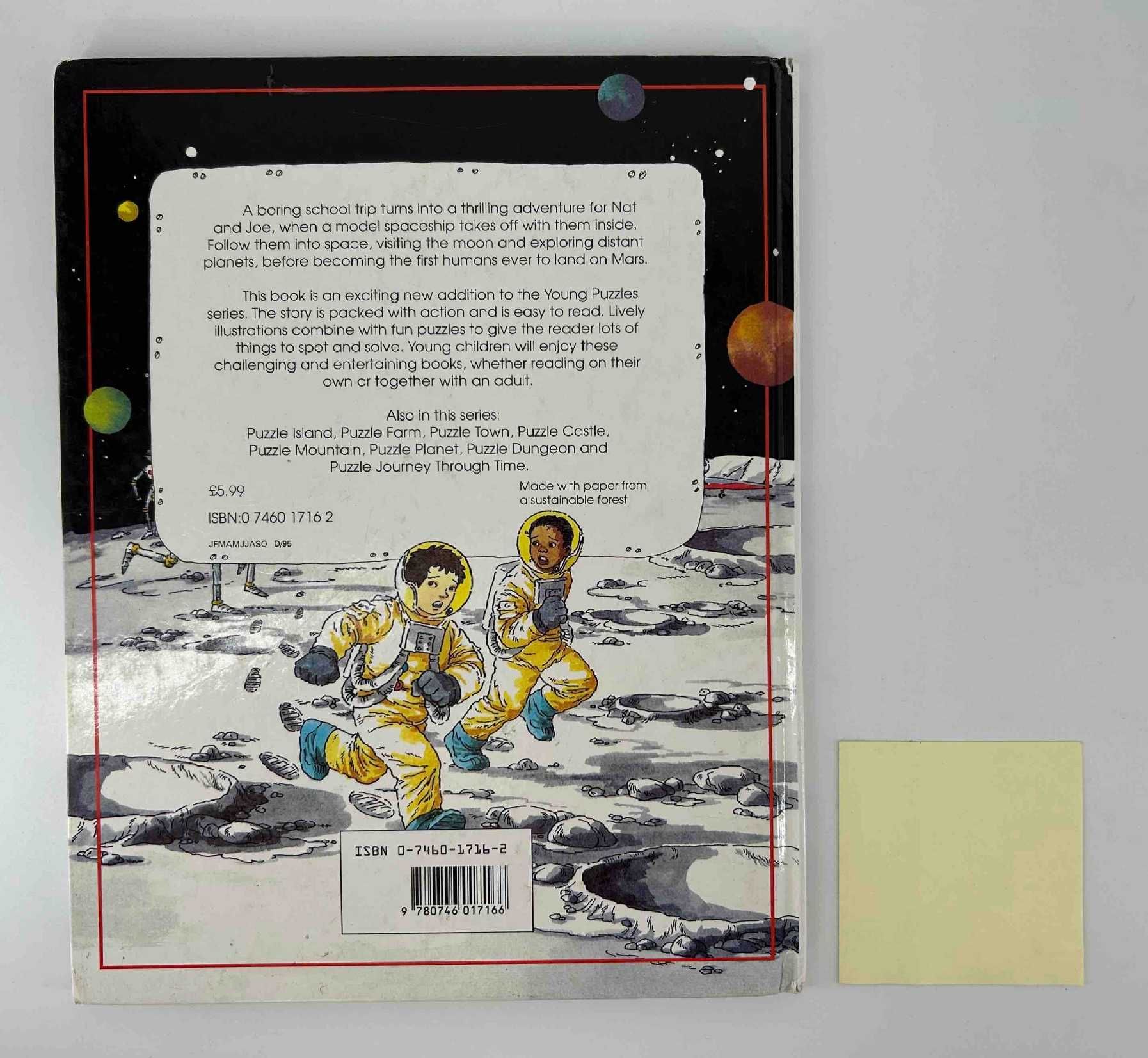 Usborne Young Puzzles Puzzle Jurney Into Space