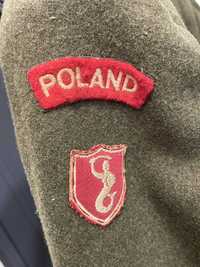 Unikat - Płaszcz PSZ na Zachodzie - 1943 r. II Wojna Światowa - KRAKÓW