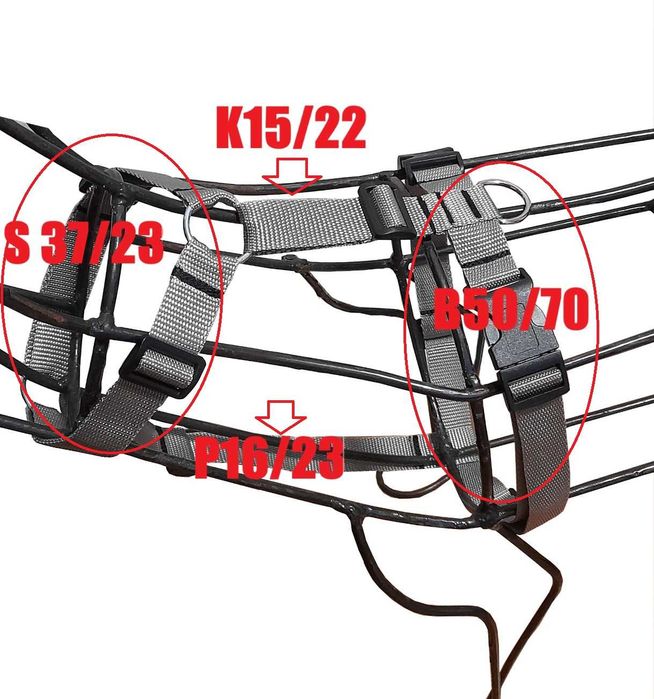 Szelki dla Psa Guard I Sunka Basic M-L