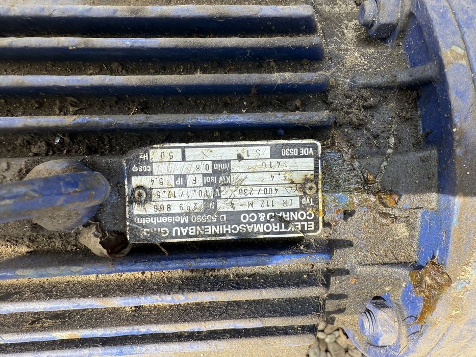 Popmpa elektryczna do iglofiltrow DIA GVE 161 pompa do wody szlamu