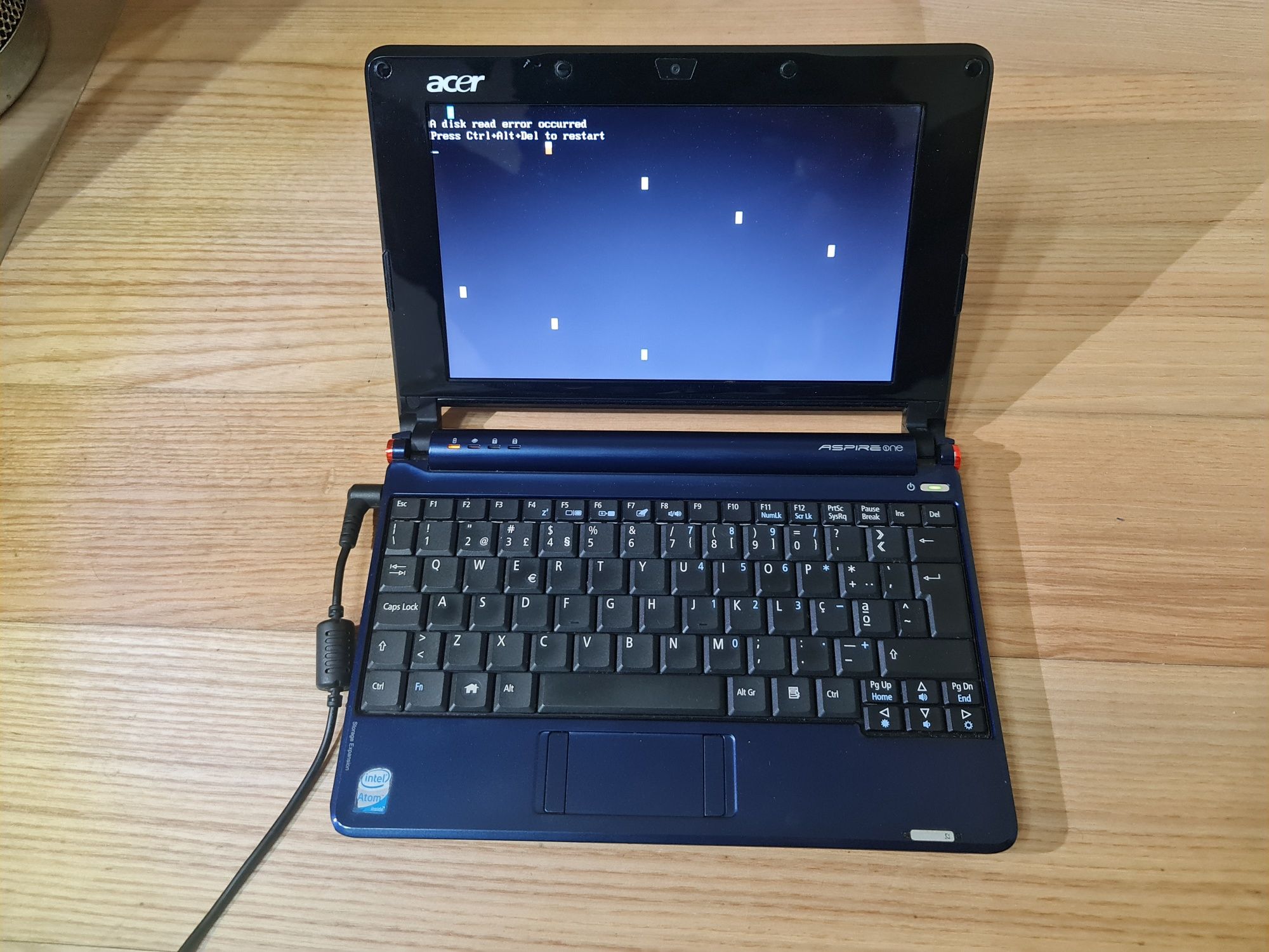 Netbook Acer Aspire One - para arranjo / peças