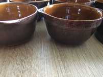 Zestaw szkliwiony porcelit z serii Nefryt Mirostowice 12szt. flaczarki