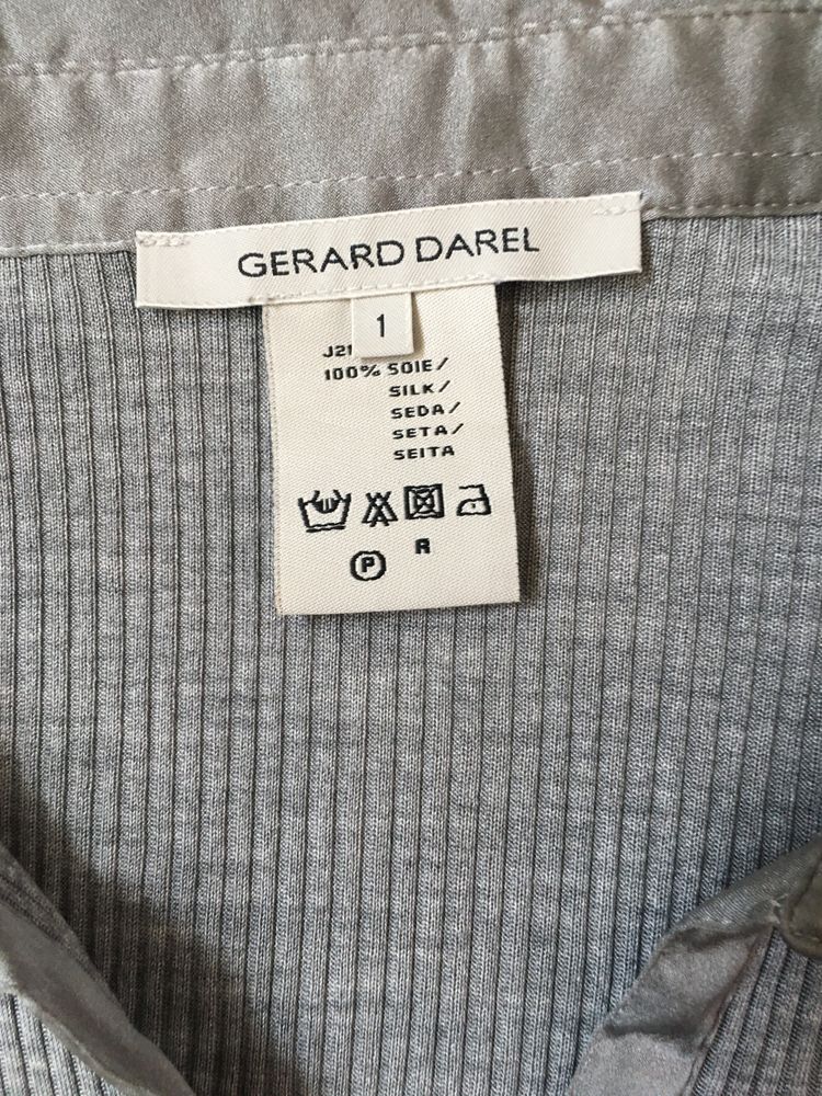 Luksusowy sweterek Gerard Darel, 100 % jedwab, XS, S