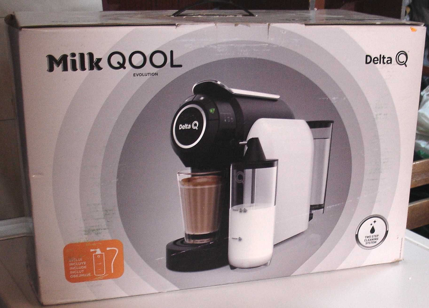 Кофеварка капсульная с капучинатором Delta Milk Qool Evolution