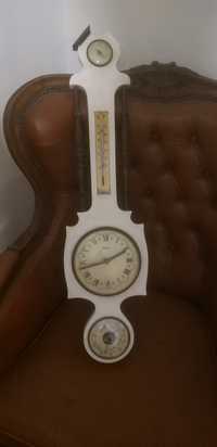 Relógio, termometro, igrometro antigo