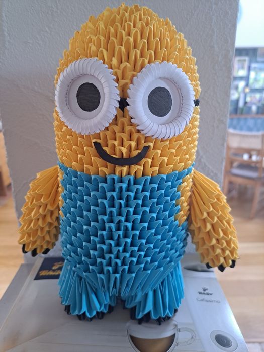 Minionek origami
