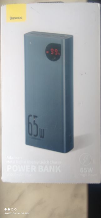 Power bank Baseus Adamen metal design 20000mAh 65w