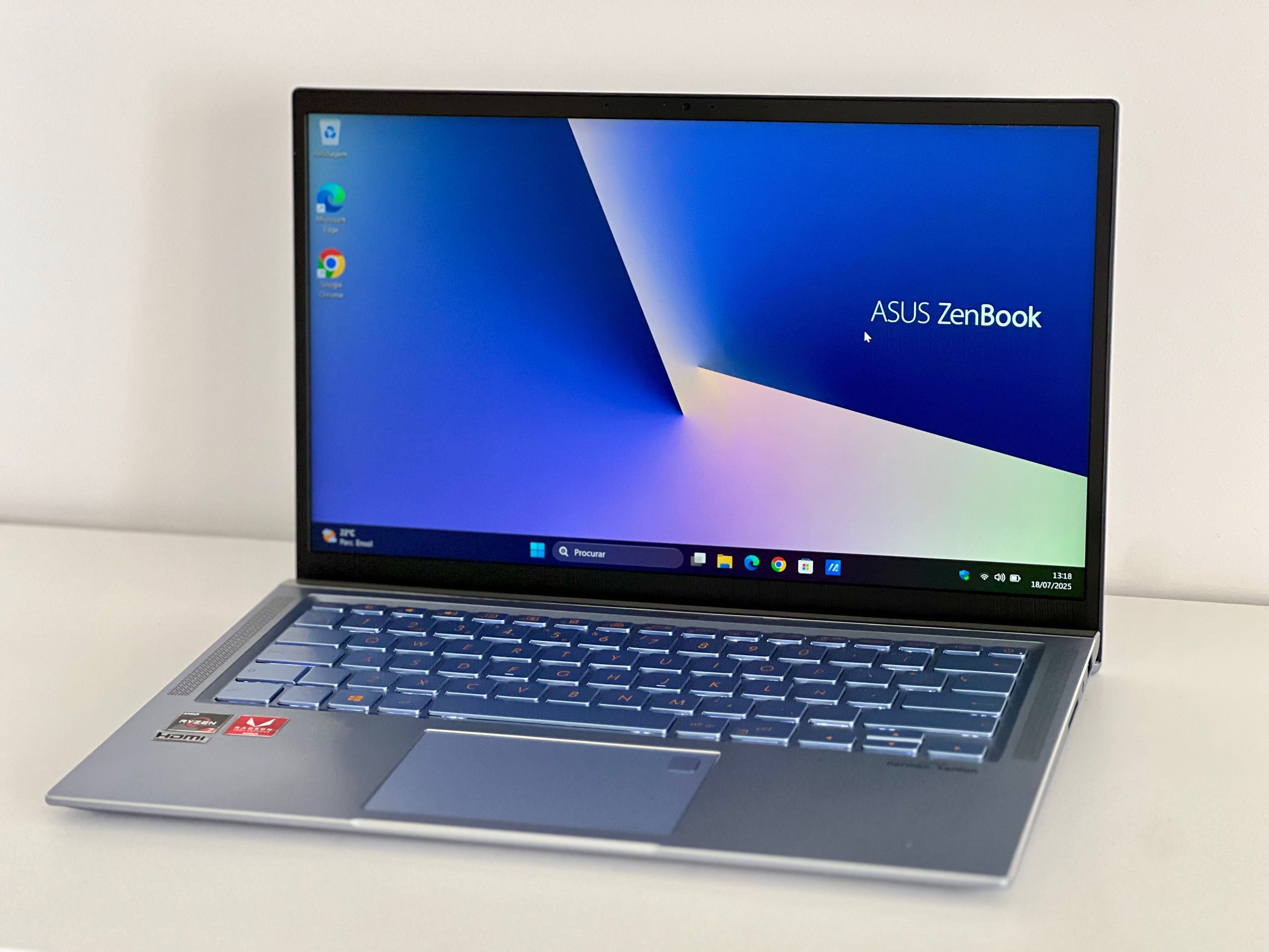 Portátil ASUS ZenBook 14 – Ryzen 7 / 16GB RAM / SSD 512GB / Windows 11