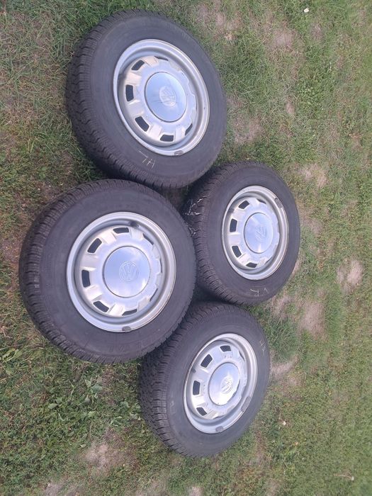 Felgi koła opony kołpaczki chrom Vw Golf 1 I 155/80R13 155SR13 klasyczne classic retro