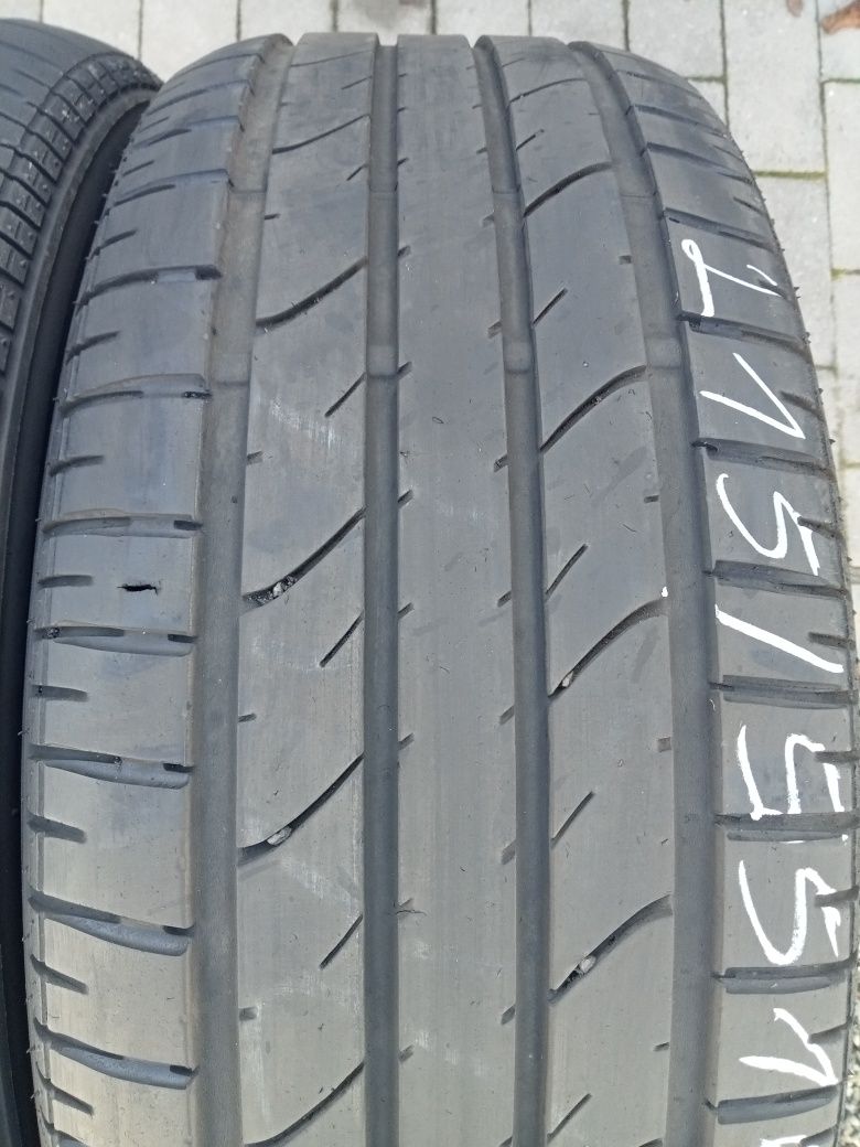 2x Opony Używane 215/55R16 Letnie Bridgestone