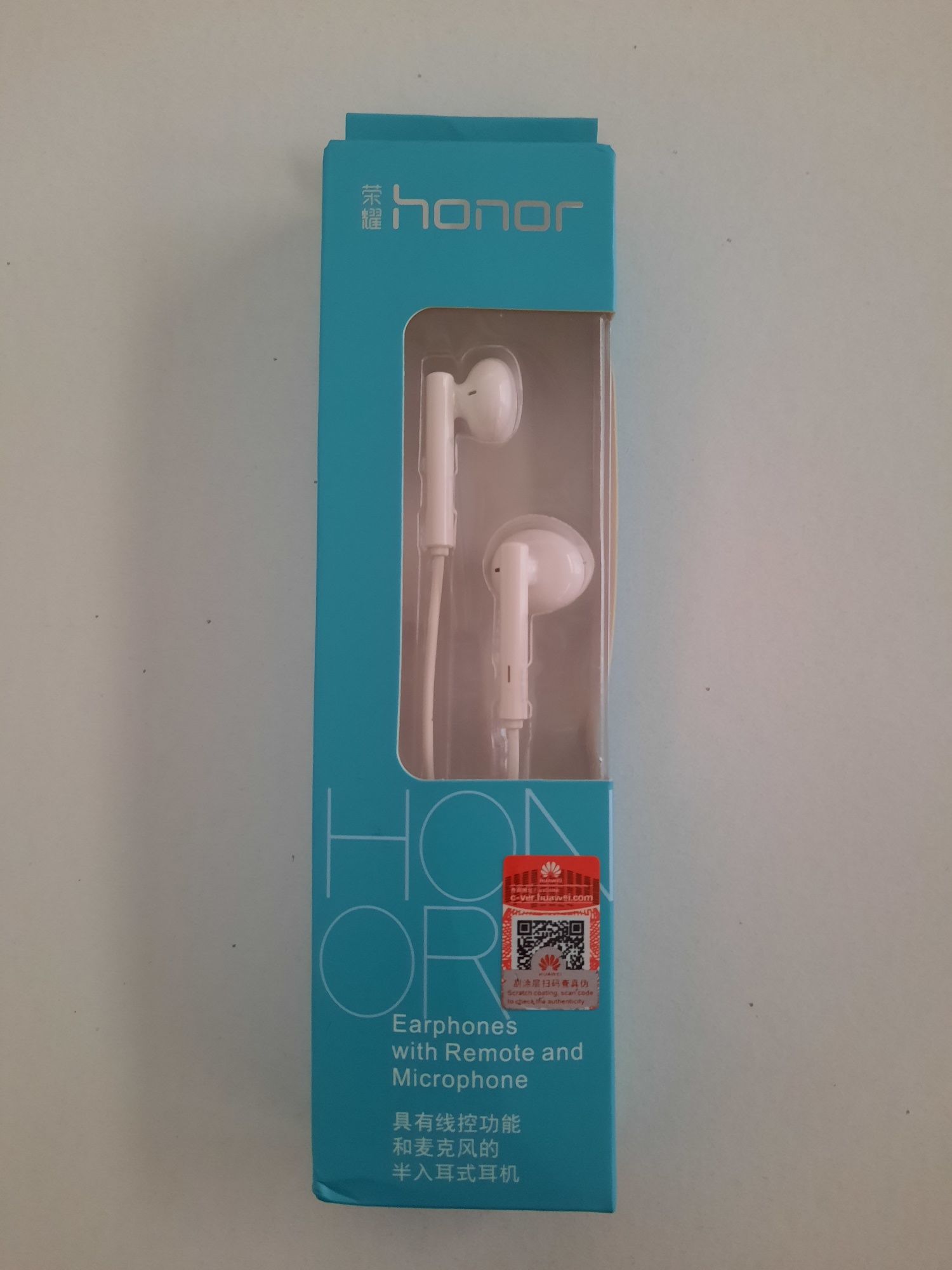 Fones Huawei Honor brancos