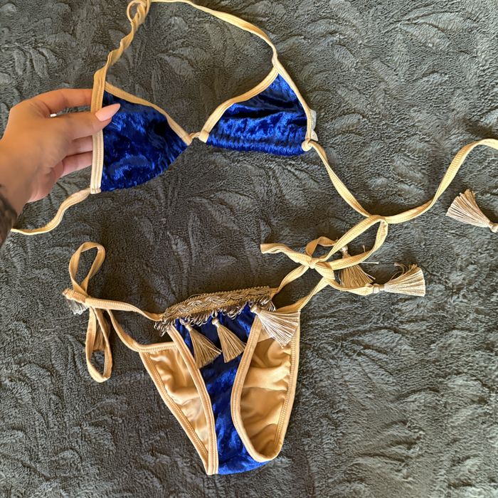 Strój frędzle boho instagram chwosty s 36 sexy push up