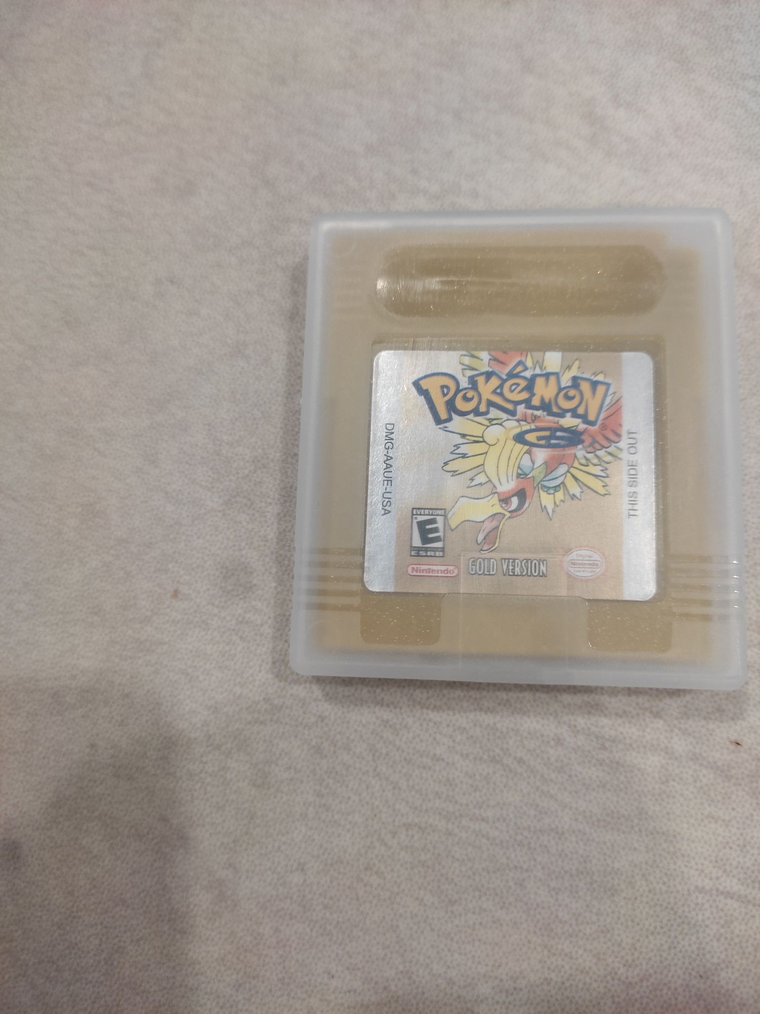 Jogo Pokémon Gold Gameboy