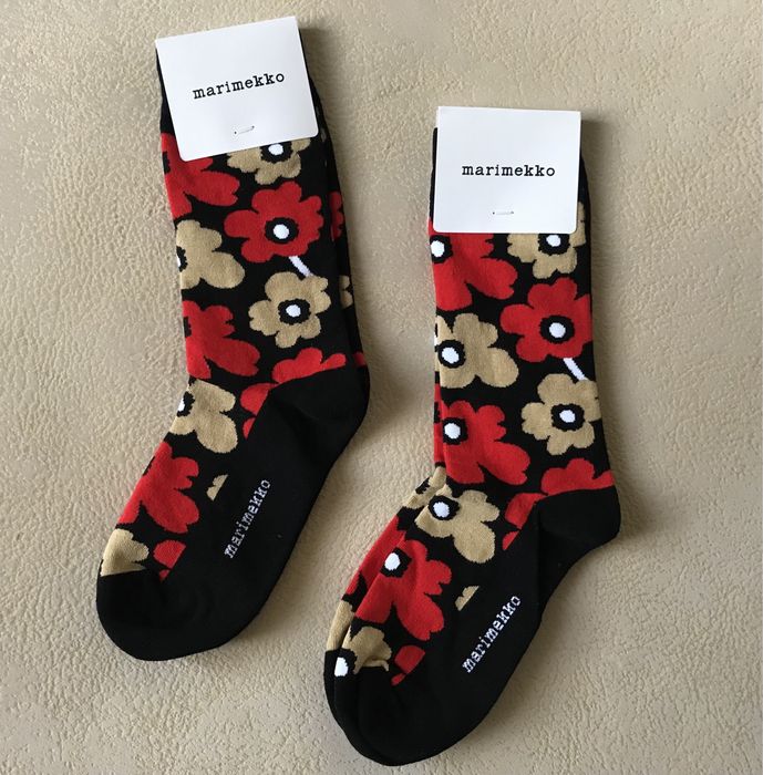 Marimekko оригінал якісні шкарпетки носки жіночі 37-39 р.еластичні