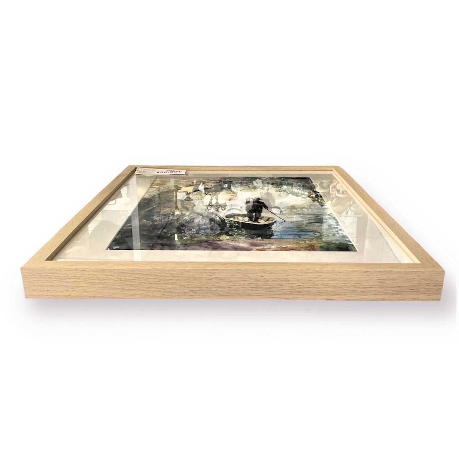 Quadro Aquarela Punting 530x440mm