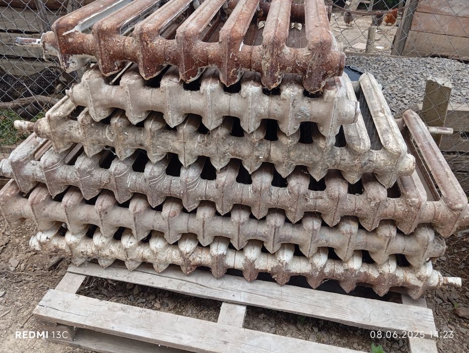 Чавунні батареї ціна за 1шт. 13 секцій