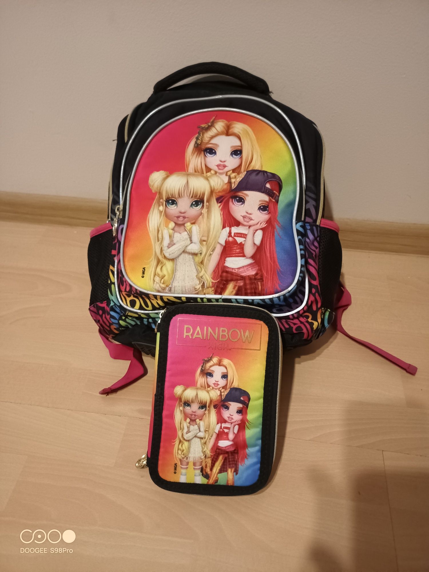 Plecak Rainbow+piórnik