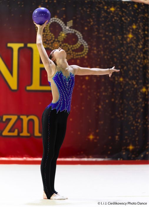 Strój startowy gimnastyka artystyczna 152