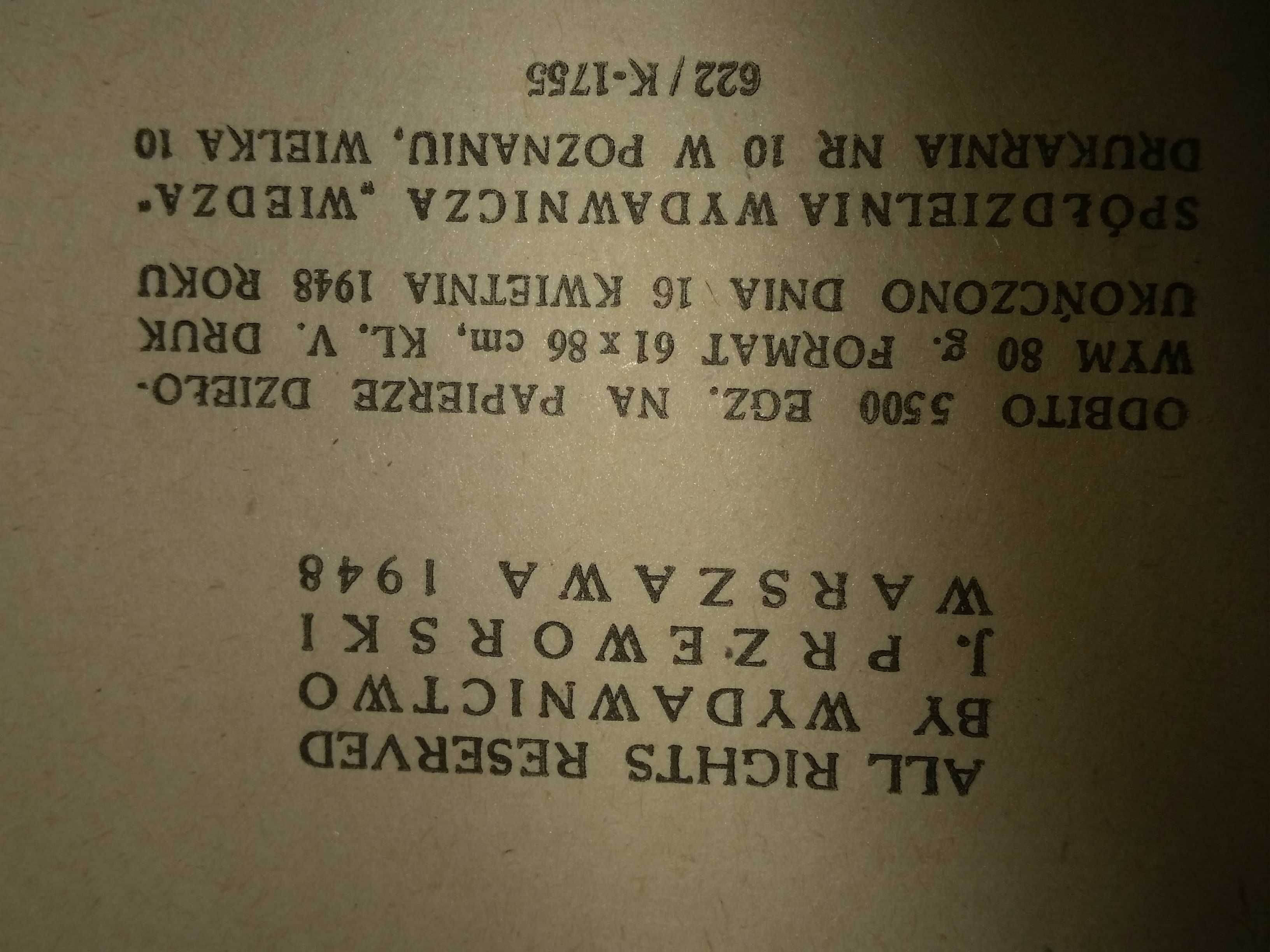 Gwiazdy patrzą na nas 2 tomy  Stare książki 1948 rok