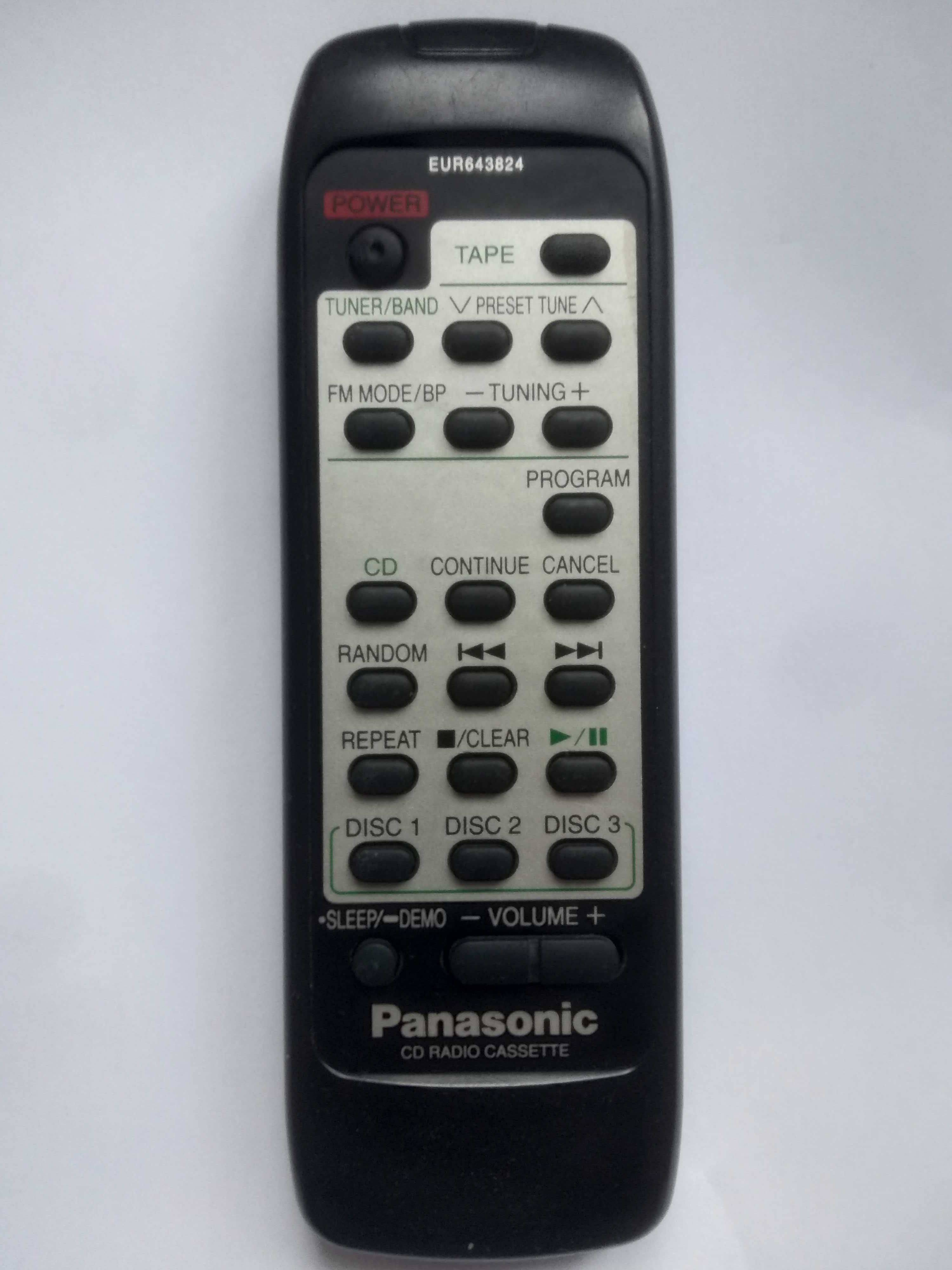 Пульт к музыкальному центру Panasonic