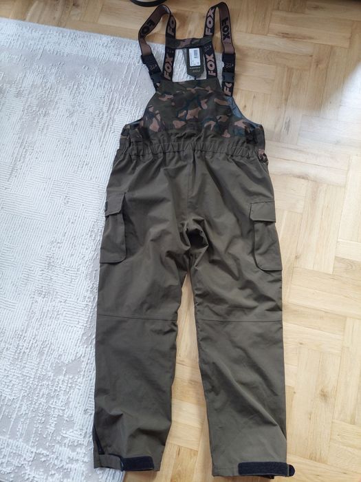 Nowe spodnie Fox Aquos XL Tri Layer Salopettes Camo/Khaki