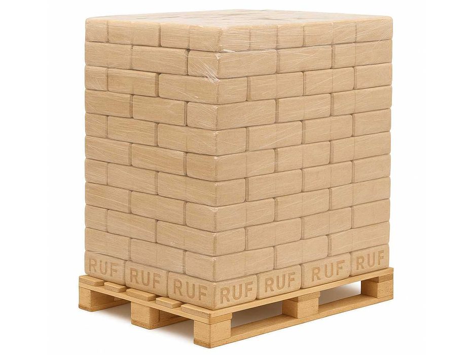 Brykiet Dębowy - Sosnowy 10 kg - 11,50 zł Paleta - 960 kg - 1'104 zł