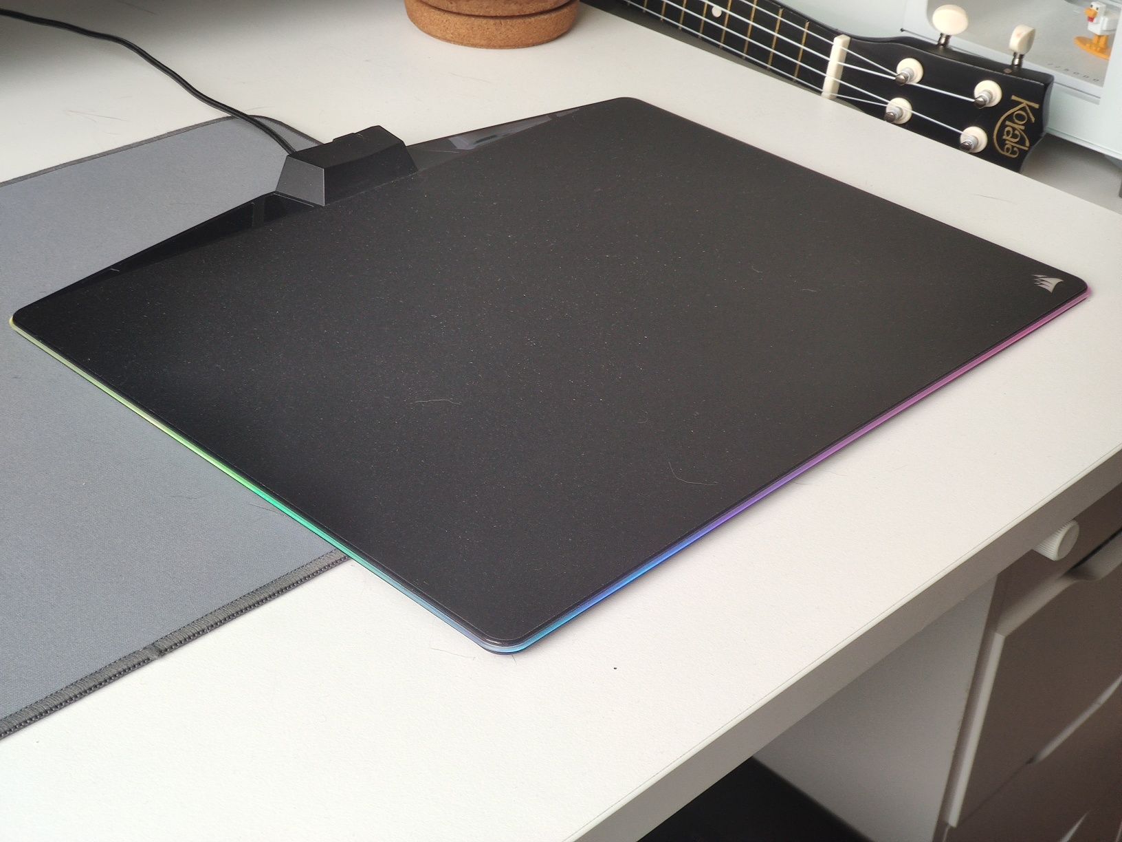 Podkładka pod mysz Corsair mm800 Polaris RGB