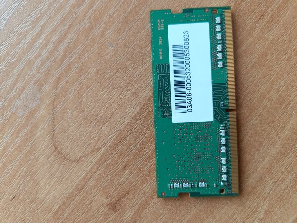 Pamięć RAM sodimm DDR 4 Samsung 8 GB  3200 MHz