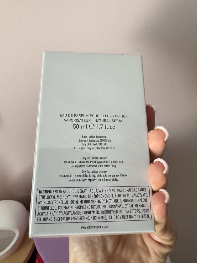 perfumy Adidas Born original 50 ml nowe