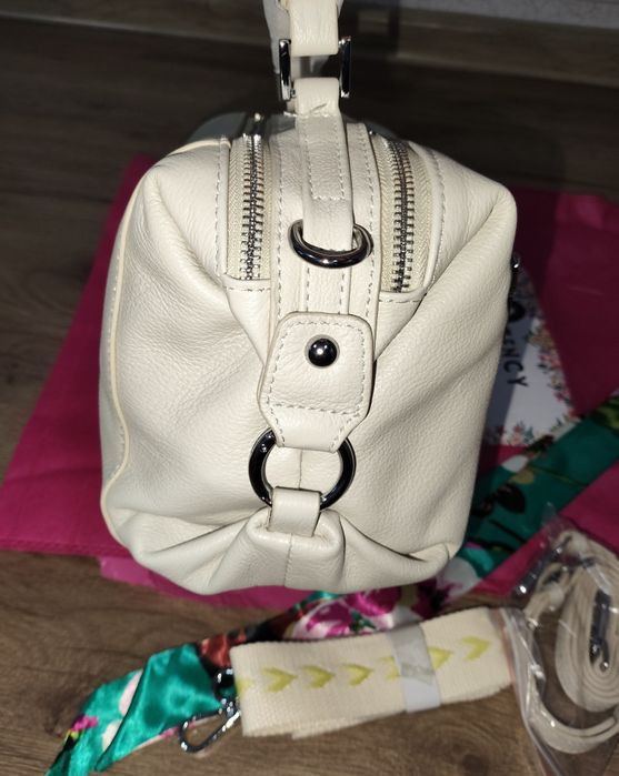 Жіноча кросбоді-сумка Zency женская сумка натуральная кожа р.23*16*12