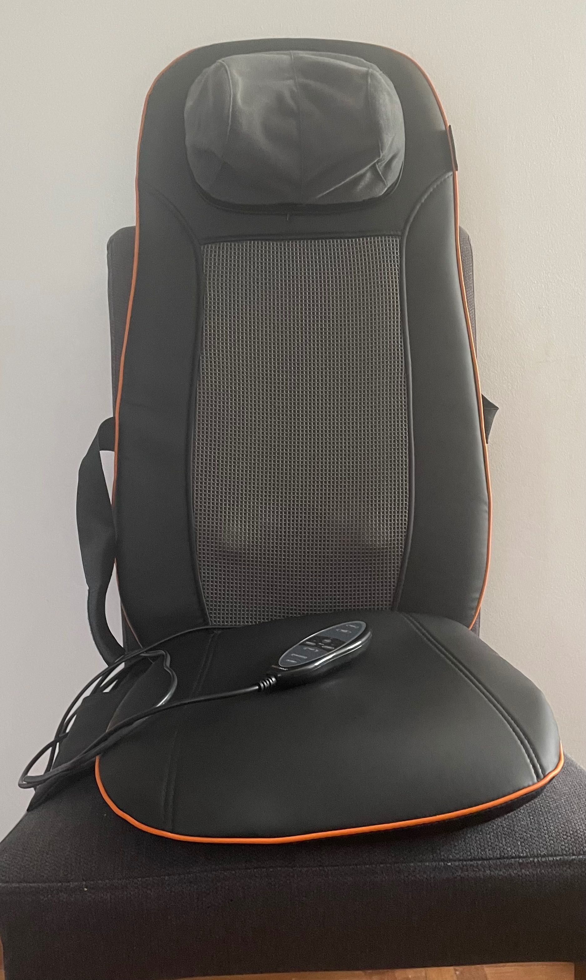 Medisana MCN Shiatsu mata masująca masażer do pleców na Fotel