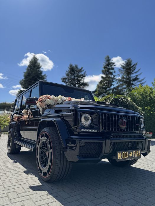 Auto do ślubu , Auto na wesele - BRABUS , G63 , G550 , MERCEDES