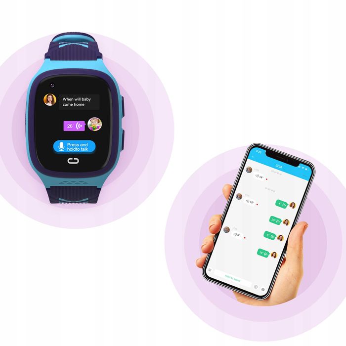 GPS SMS Smartwatch zegarek dla dzieci dziecka na kartę SIM wiadomości