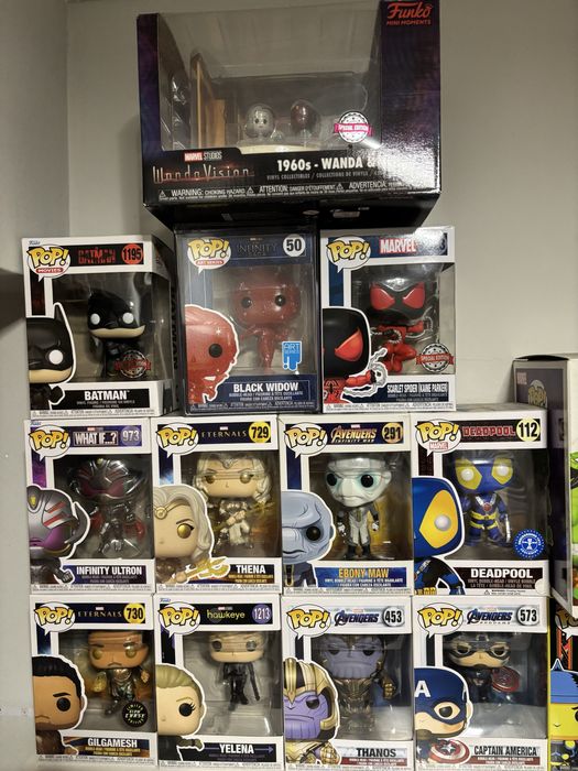 Funko Pop Marvel/Star Wars/DC