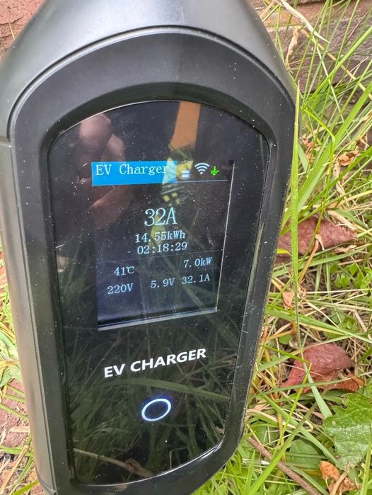 Розпродаж! EV Charger 32A Type1 Type2 GBT Зарядка 7 КВ 5м кабель