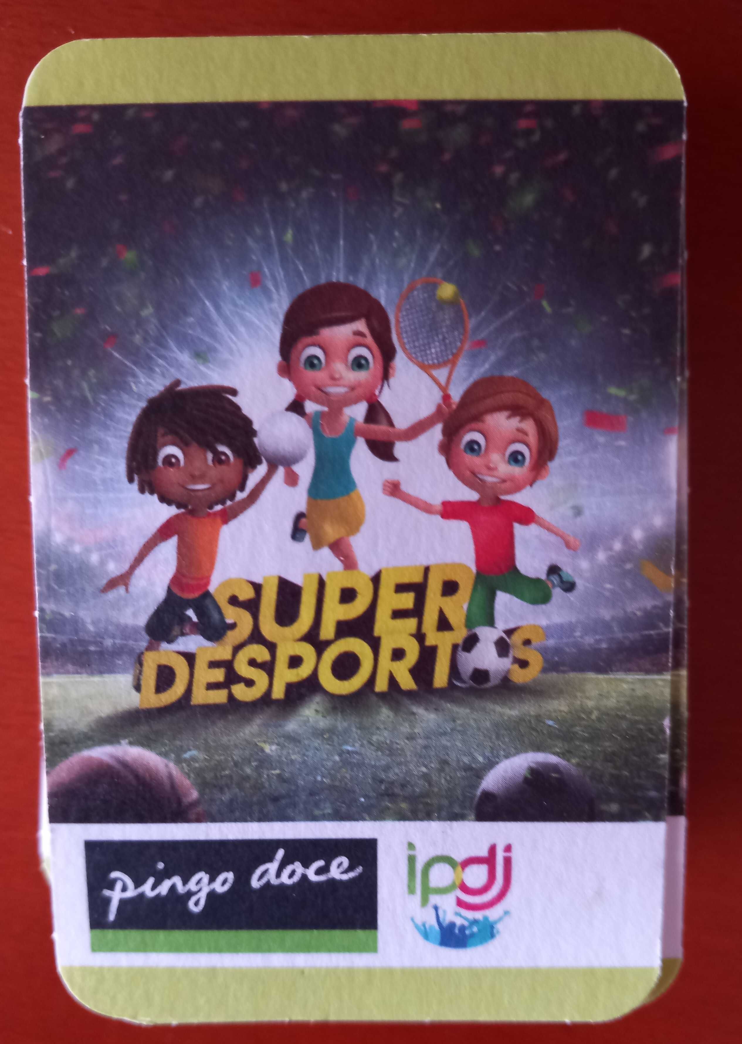 Cartas "Super Desportos" pingo doce