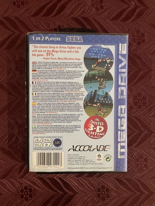 Jogo Sega Mega Drive