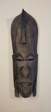 Maska drewniana Afrykańska 65 cm