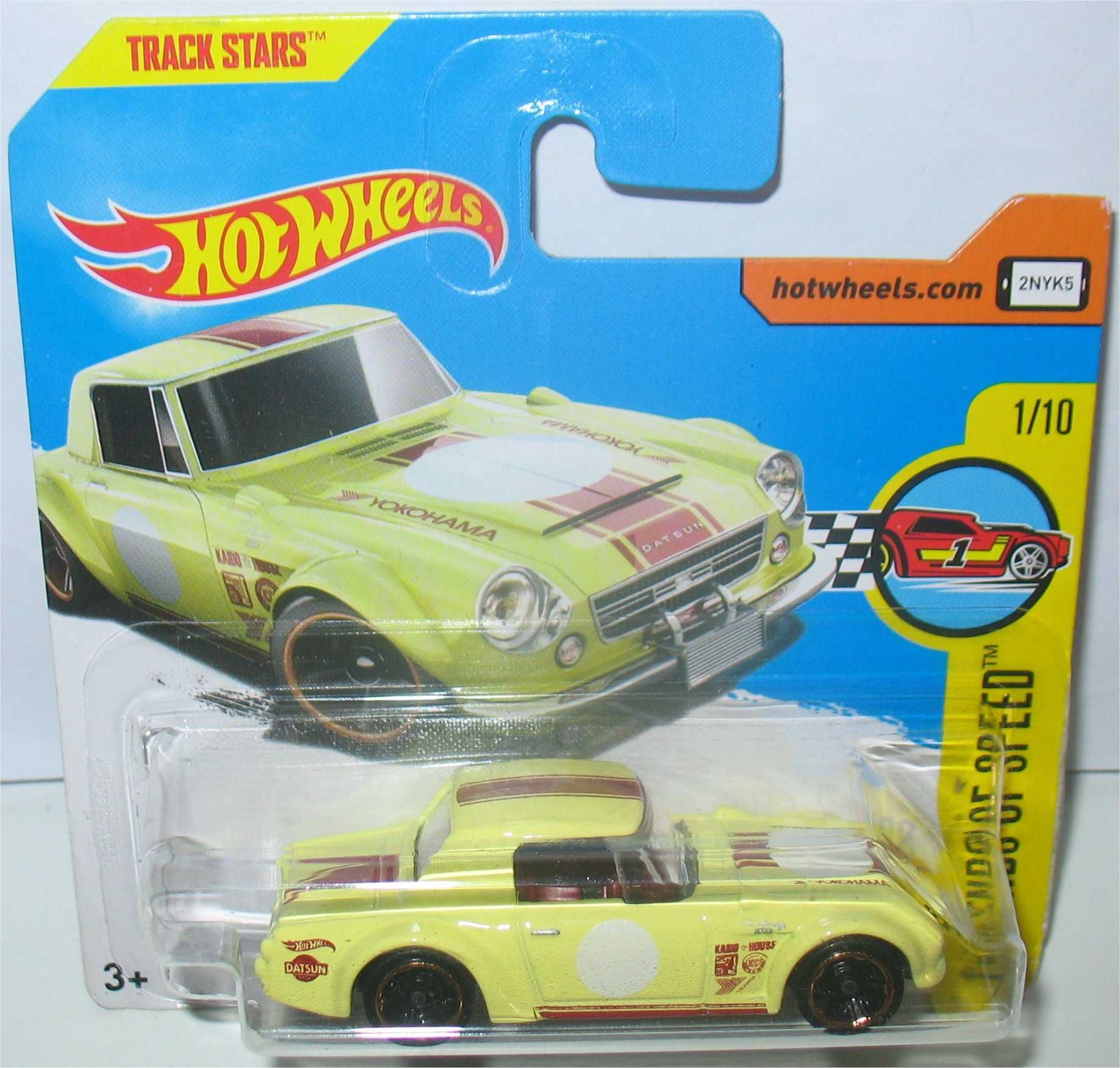 Hot Wheels - Datsun Fairlady 2000 (amarelo - 2017)