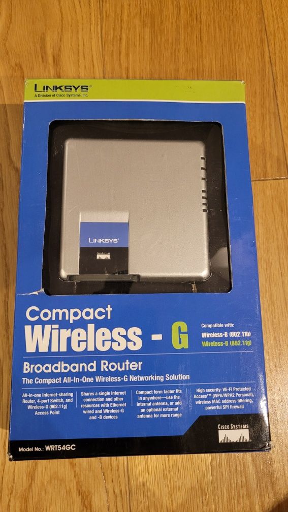 Router Linksys WRT54GC