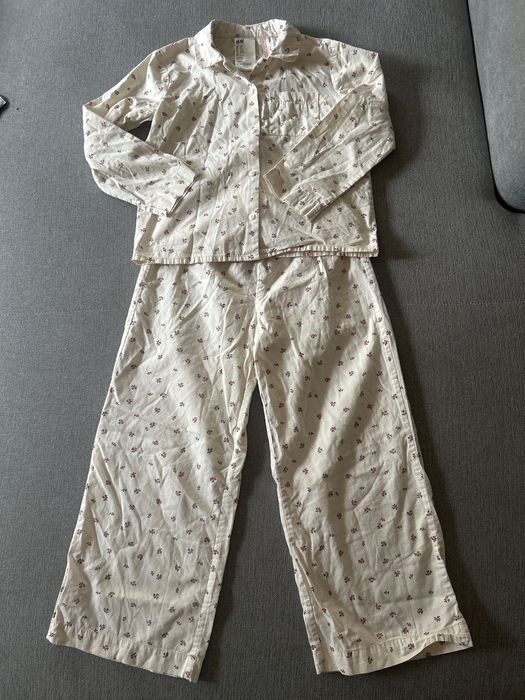 Piżama długi rękaw  H&M 122