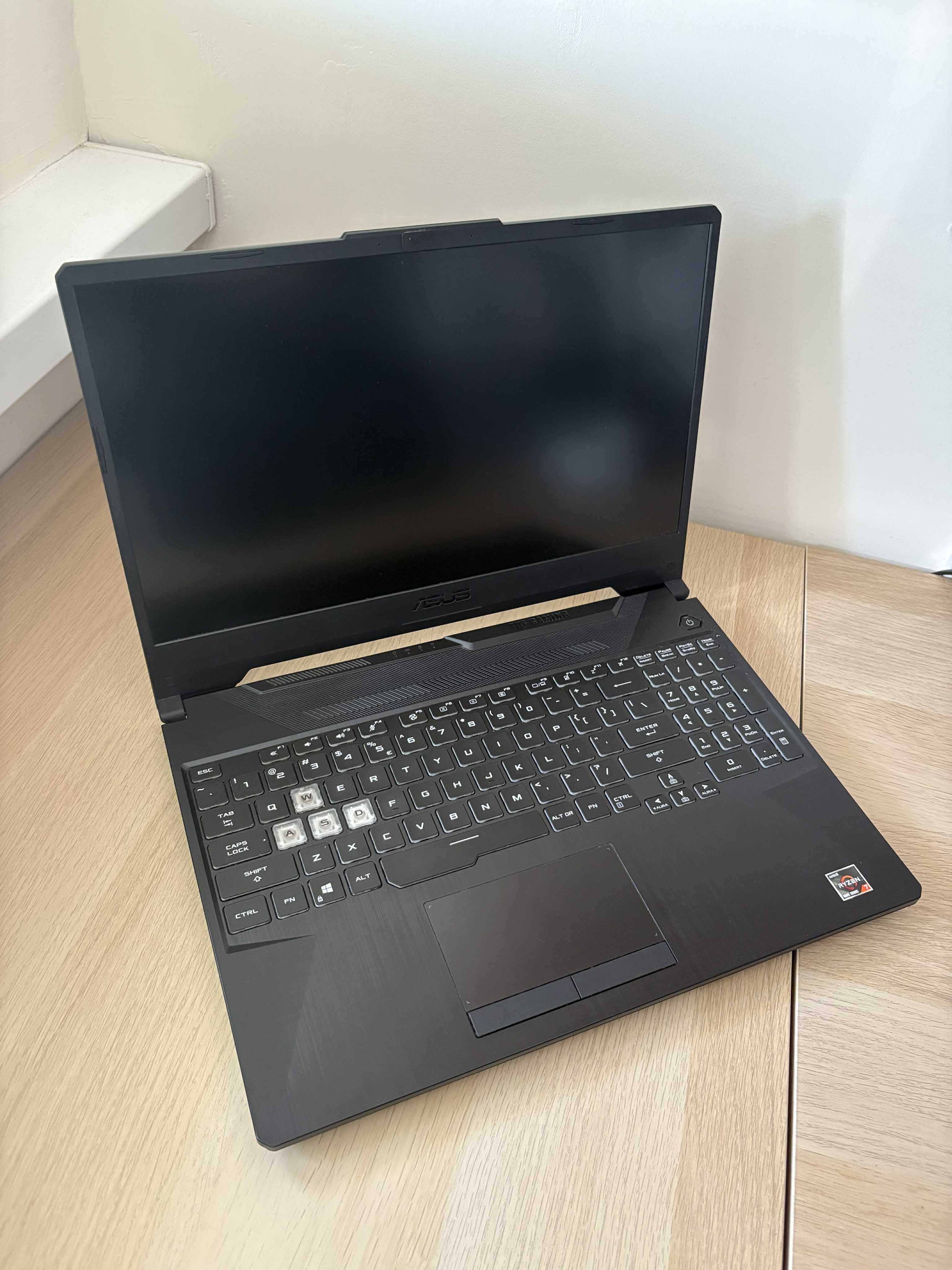 Laptop Gamingowy ASUS TUF Gaming A15 R7-4800H, 1660ti, 16gb ram