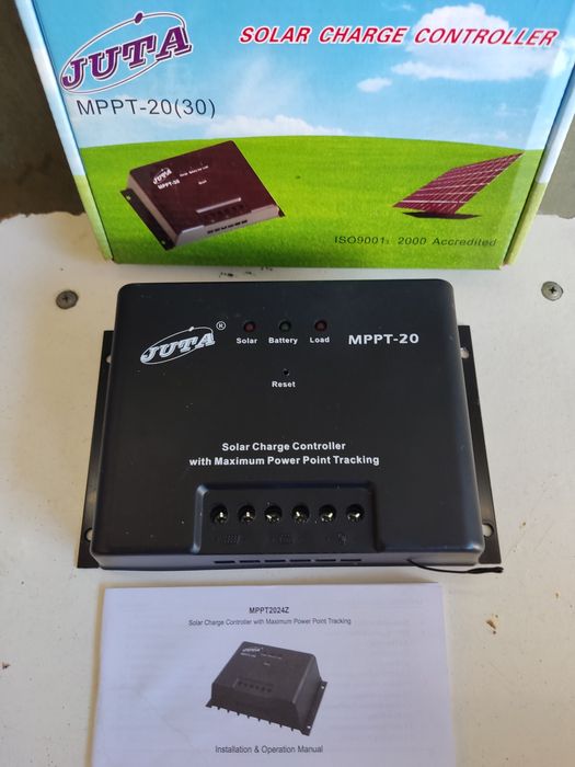 Солнечная панель Solar 37 V 235 Вт контроллер к ней Jutta Solar MPPT20